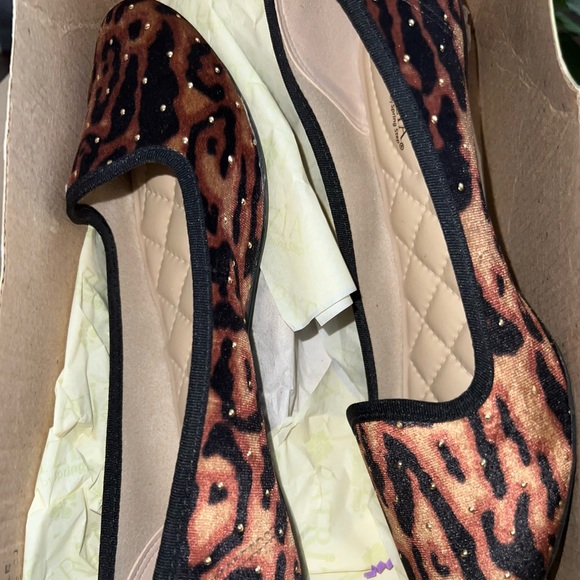 Leopard print ballet slides - Picture 3 of 4